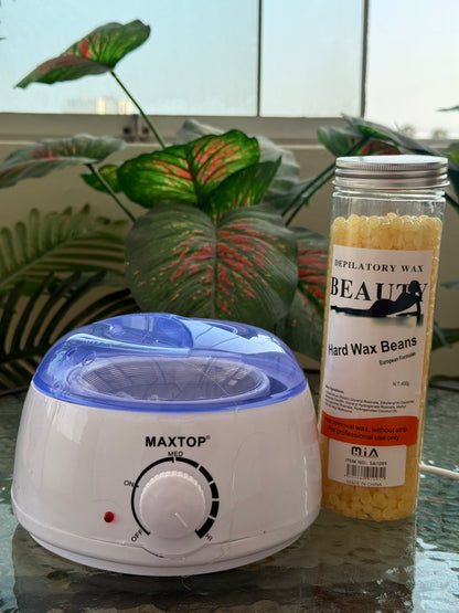 Kit de Depilación Mimori – Olla Eléctrica + Cera Mágica✨