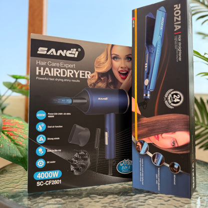 Kit Glam Hair (Plancha + Secador)✨ .